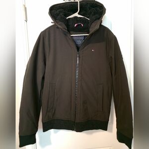 Tommy Hilfiger Black Performance Jacket with Hood